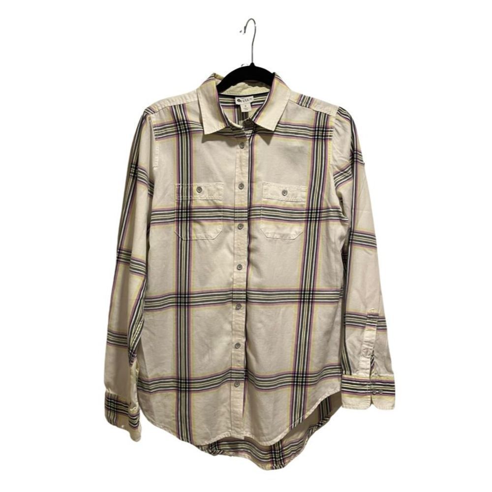 Stylus Women’s 100% Cotton Pastel Plaid Flannel